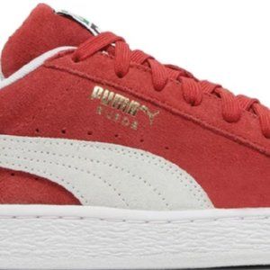 Suede Classic+ Regal Red & White Low cut Puma Sneakers - NIB never worn, 9L / 7M